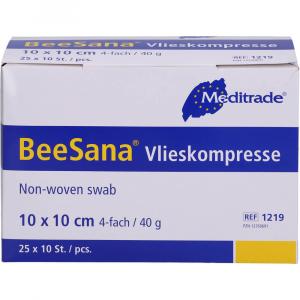 VLIESKOMPRESSEN steril 10x10 cm 4fach
