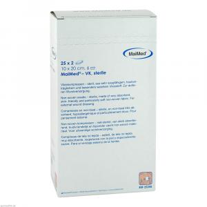 VLIESKOMPRESSEN steril 10x20 cm 6fach