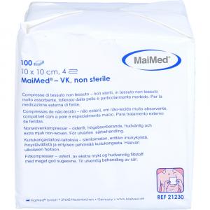 VLIESSTOFF-KOMPRESSEN unsteril 10x10 cm 4fach