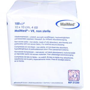 VLIESSTOFF-KOMPRESSEN unsteril 10x10 cm 4fach