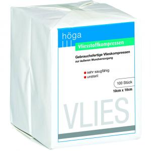 VLIESSTOFF-KOMPRESSEN unsteril 10x10 cm 4fach