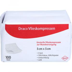 VLIESSTOFF-KOMPRESSEN unsteril 5x5 cm