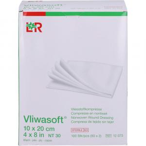 VLIWASOFT Vlieskompressen steril 10x20 cm 6l.