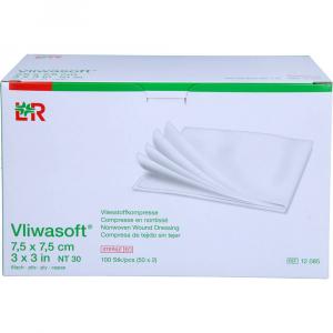 VLIWASOFT Vlieskompressen steril 7,5x7,5 cm 6l.