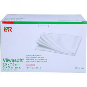 VLIWASOFT Vlieskompressen steril 7,5x7,5 cm 6l.