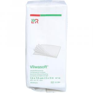VLIWASOFT Vlieskompressen unsteril 7,5x7,5 cm 6l.