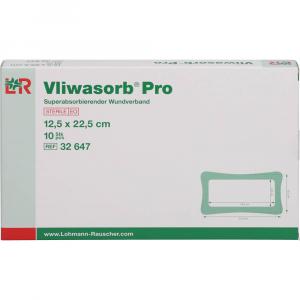 VLIWASORB Pro superabsorb.Komp.steril 12,5x22,5 cm