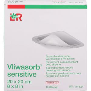 VLIWASORB sensitive 20x20 cm superabsorb.Wundverb.