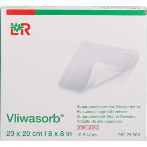 VLIWASORB superabsorb.Saugkomp.steril 20x20 cm