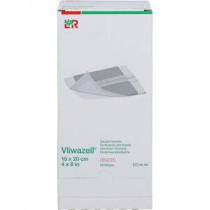 VLIWAZELL Saugkompressen steril 10x20 cm