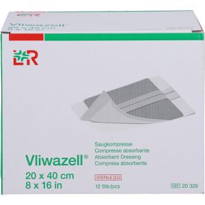 VLIWAZELL Saugkompressen steril 20x40 cm
