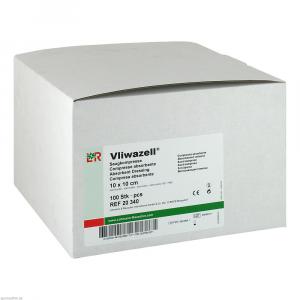 VLIWAZELL Saugkompressen unsteril 10x10 cm