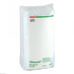 VLIWAZELL Saugkompressen unsteril 10x20 cm