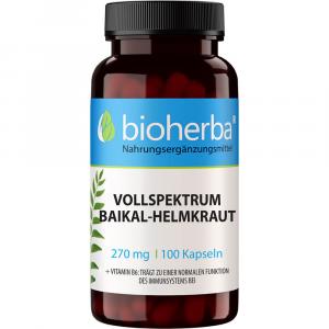 VOLLSPEKTRUM Baikal-Helmkraut 270 mg Kapseln