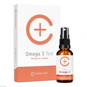 VORSORGESET Omega-3 Test+Omega-3 Spray Kombipack.