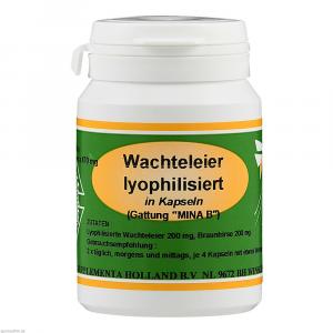 WACHTELEIER lyophilisiert Supplementa Kapseln