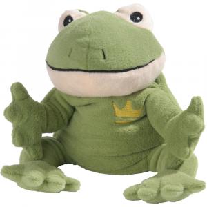 WÄRME STOFFTIER Frosch Willi grün