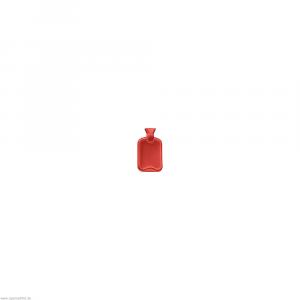 WÄRMFLASCHE Lamelle einseitig rot
