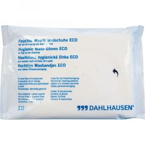 WASCHHANDSCHUHE Einmal ECO feucht