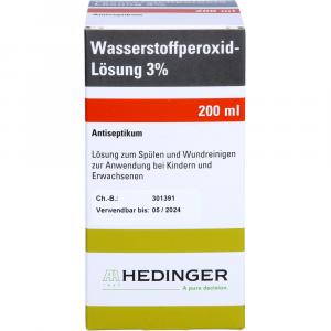 WASSERSTOFFPEROXID-Lösung 3% Standardzulassung