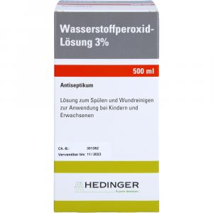 WASSERSTOFFPEROXID-Lösung 3% Standardzulassung