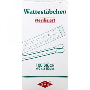 WATTESTÄBCHEN Holz steril