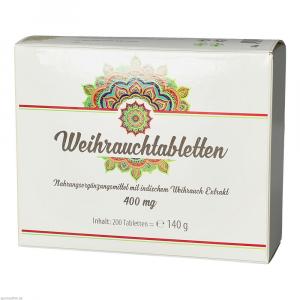 WEIHRAUCH 400 mg Tabletten