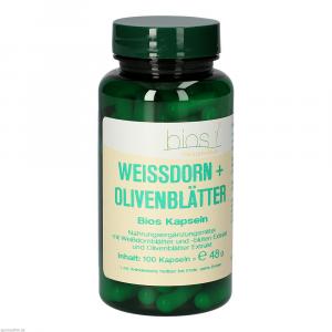 WEISSDORN+OLIVENBLÄTTER Bios Kapseln