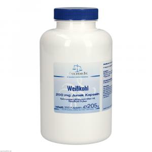 WEISSKOHL 250 mg Junek Kapseln