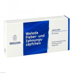 WELEDA Fieber- und Zahnungszäpfchen