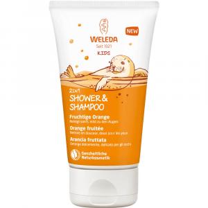 WELEDA Kids 2in1 Shower & Shampoo fruchtige Orange