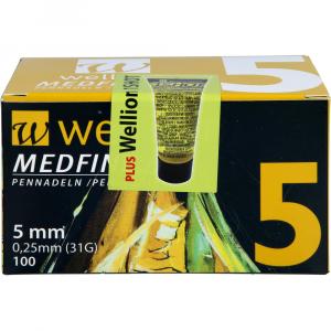 WELLION MEDFINE plus Pen-Nadeln 5 mm
