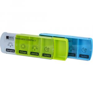 WEPA Tagesbox Compact farbig sortiert