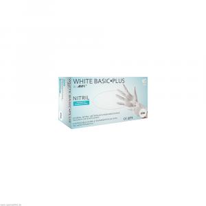 WHITE BASIC-PLUS U.Hands.Nitril unst.pf XL weiß