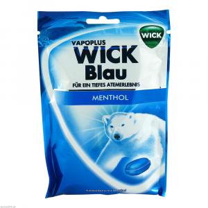 WICK BLAU Bonbons m.Zucker