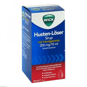 WICK Husten-Löser Sirup mit Honigaroma 200mg/15ml