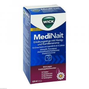 WICK MediNait Erkält.Sirup m.Honig-u.Kamillenaroma