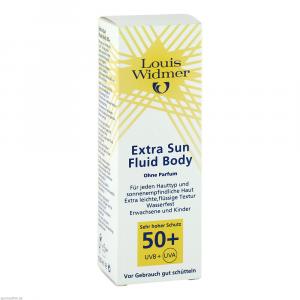 WIDMER Extra Sun Fluid Body SPF 50+ o.P.