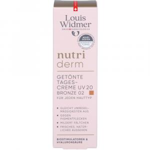 WIDMER nutriderm getönte Tagescr.UV 20 bron.02 l.P