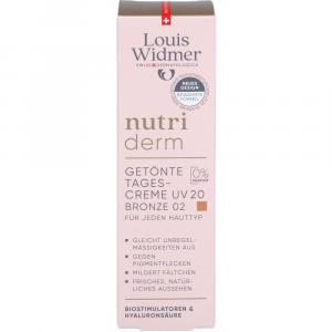 WIDMER nutriderm getönte Tagescr.UV 20 bron.02 o.P