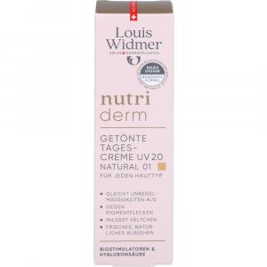 WIDMER nutriderm getönte Tagescr.UV 20 natu.01 l.P
