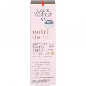WIDMER nutriderm getönte Tagescr.UV 20 natu.01 o.P