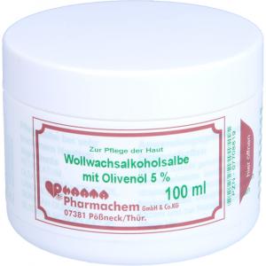 WOLLWACHSALKOHOLSALBE m.Olivenöl 5%