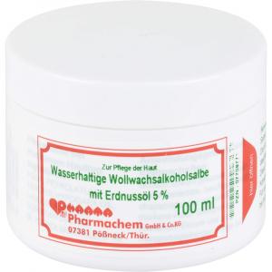 WOLLWACHSALKOHOLSALBE wasserh.m.Erdn.Öl 5%
