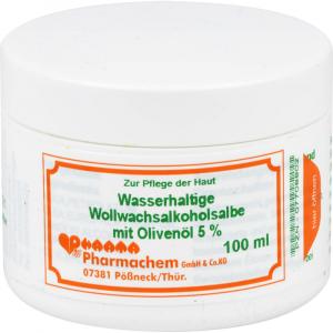 WOLLWACHSALKOHOLSALBE wasserh.m.Olivenöl 5%