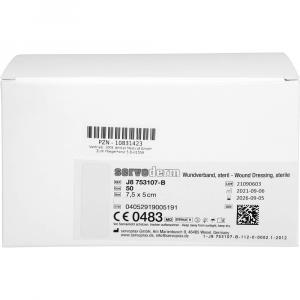 WUNDVERBAND steril 5x7,5 cm