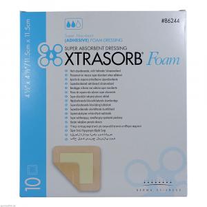 XTRASORB Foam Schaumverband 11x11 cm haftend