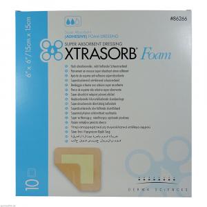 XTRASORB Foam Schaumverband 15x15 cm haftend