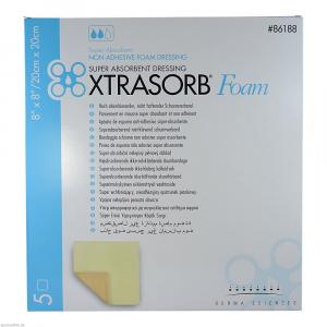 XTRASORB Foam Schaumverband 20x20 cm nicht haftend
