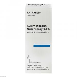 XYLOMETAZOLIN 0,1% Fair-Med Lösung Nasenspray